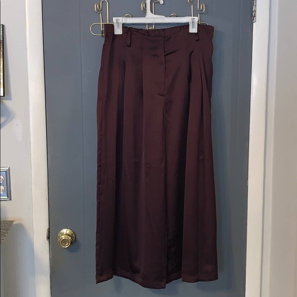 Satin pants